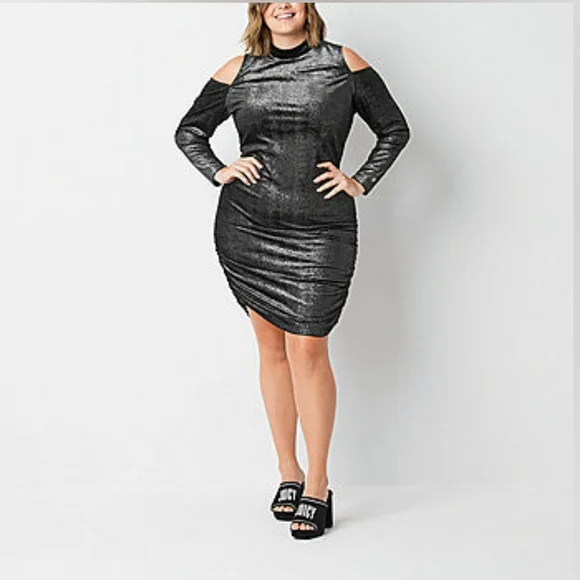 knitted long sleeve mini dress Sun-imperial